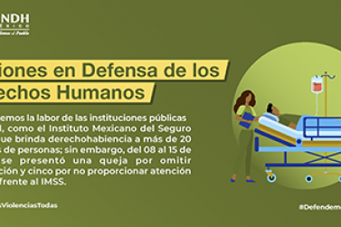 Acciones en Defensa de los Derechos Humanos