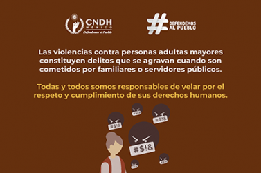 Las violencias contra personas adultas mayores constituyen delitos que se agravan cuando son cometidos por familiares o servidores públicos.