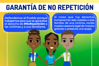 Defendemos al pueblo No Repetición 