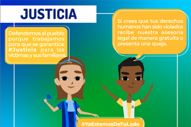 Defendemos al pueblo Justicia 