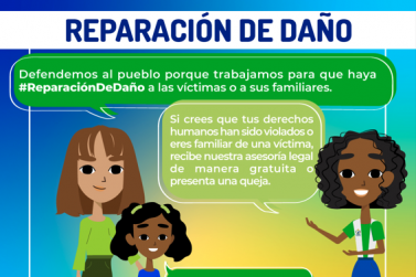 Defendemos al pueblo Reparación Daño