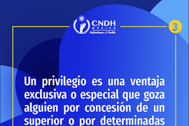Un privilegio es una ventaja exclusiva o especial que goza alguien por concesión de un superior o por determinadas circunstancias.