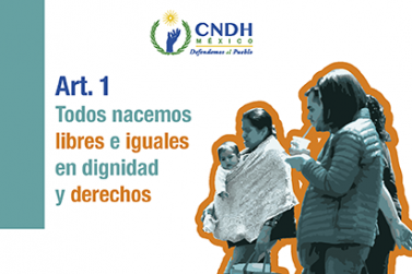 Todos nacemos libres e iguales en dignidad y derechos