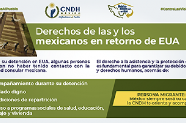 Derechos de las y los mexicanos en retorno de EUA