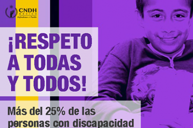 ¡Respeto a todas y todos!