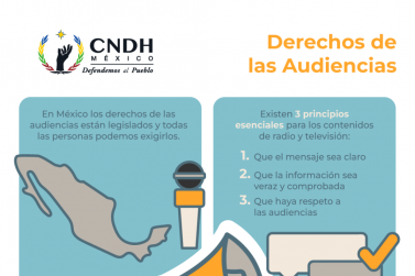 Existen 3 principios esenciales para los contenidos de radio y televisión