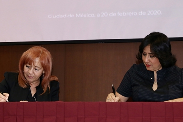Galería. CNDH y SFP firmaron un convenio de colaboración