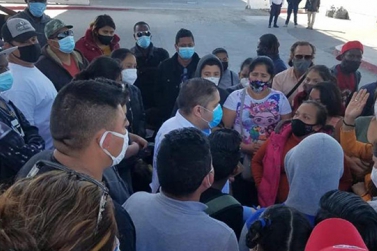 CNDH Solicitó medidas cautelares a autoridades de Baja California y federales a favor de personas migrantes que habitan en el Campamento “El Chaparral” 