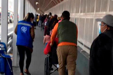 CNDH acompañó a migrantes que pidieron asilo en Estados Unidos 