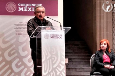 CNDH acompaña la instalación de la Comisión para el Acceso a la Verdad, el Esclarecimiento Histórico y el Impulso a la Justicia de Violaciones graves a los DDHH, presentada por el gobierno de México
