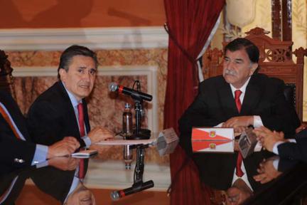 Gira de Trabajo del Ombudsman Nacional, Luis Raúl González Pérez por el estado de Tlaxcala.