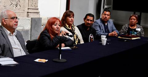 Galería. Reunión con familiares de desaparecidos