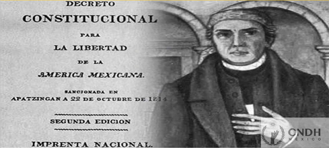 Se promulga en Apatzingán el decreto constitucional para la libertad de la América Mexicana