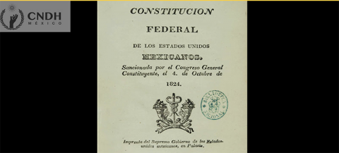 Promulgación de la Primera Constitución Federal de los Estados Unidos Mexicanos