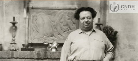Diego Rivera Pintor muralista indigenista y antifascista que luchó por los derechos laborales de los mexicanos