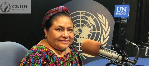 Rigoberta Menchú Activista de los derechos humanos de Guatemala y ganadora del Premio Nobel de la Paz