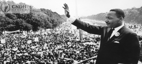 Martin Luther King Defensor de los derechos civiles y ganador del Premio Nobel de la Paz