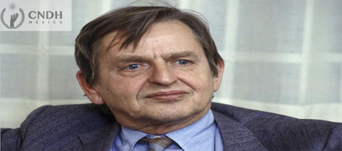 Olof Palme Destacado político sueco defensor de los derechos humanos y promotor del Estado de Bienestar