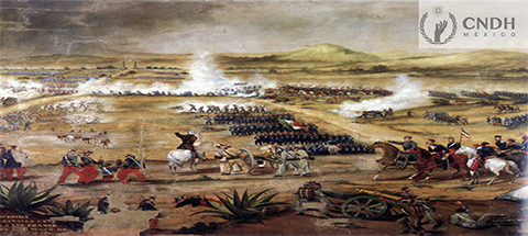 Batalla de Puebla, defensa de la soberanía nacional, derrota a las fuerzas invasoras de Francia