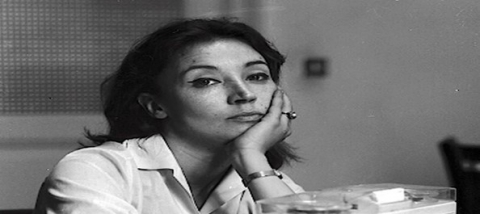 Oriana Fallaci  Activista, escritora y periodista italiana. 1ª mujer corresponsal de guerra de su país, víctima y denunciante de la masacre del 68 en México.   Nacimiento 29 de junio  