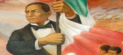 Benito Juárez Benemérito de las Américas.   Aniversario luctuoso 18 de julio