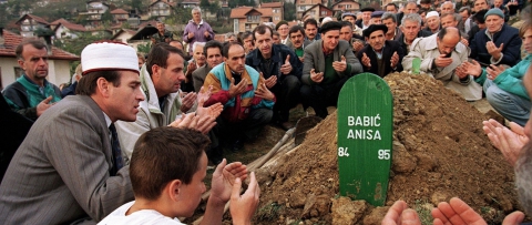 Masacre de Srebrenica durante la guerra de Bosnia