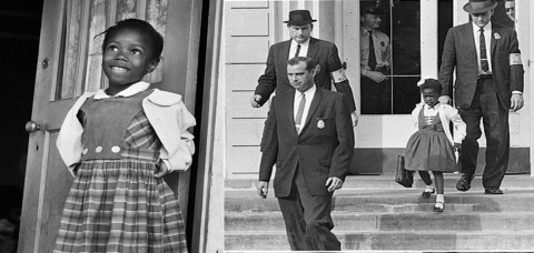 Por primera vez Rubi Bridges, una niña afroamericana, ingresa a una escuela donde existía segregación racial. Por el derecho a la igualdad y a la no discriminación