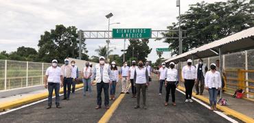 CNDH vigila el respeto a los derechos humanos de caravana migrante 