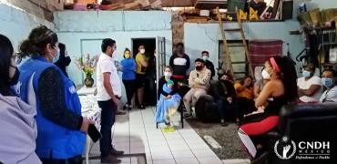 CNDH y ACNUR Realizaron visitas a albergues para migrantes en Ciudad Juárez, Chihuahua