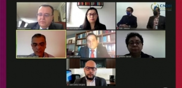 La CNDH participó en la presentación del documento “Estándares sobre el análisis de contexto en casos de violaciones graves a los derechos humanos desarrollados por la jurisprudencia internacional”, elaborado por la organización I(DH)EAS