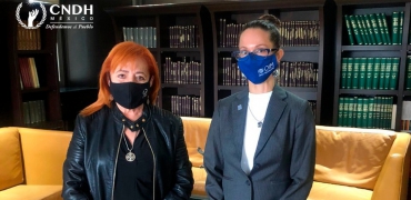 CNDH y OIM estrechan lazos de colaboración