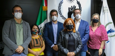 CNDH y Reporteros sin Fronteras sostienen reunión de trabajo