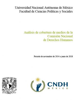 Análisis de cobertura de medios de la  Comisión Nacional  de Derechos Humanos