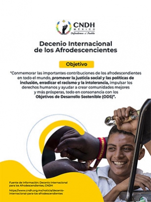 Decenio Internacional de los Afrodescendientes Objetivo