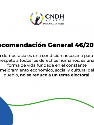 Recomendación General 46/2022