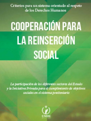 La cooperación entre el sector público y la iniciativa privada para el cumplimiento de objetivos sociales. Análisis del sistema penitenciario mexicano.