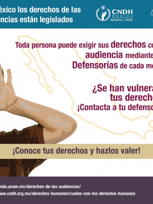 En México los derechos de las audiencias están legislados