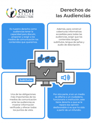 Es nuestro derecho como audiencias tener la capacidad para discutir, proponer y exigir a los medios de comunicación los contenidos que queremos