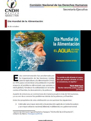 Día Mundial de la Alimentación