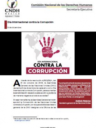 Día Internacional contra la Corrupción