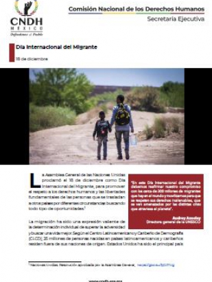 Día Internacional del Migrante