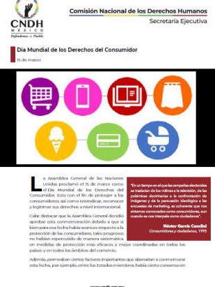 Día Mundial de los Derechos del Consumidor