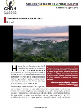 Día Internacional de la Madre Tierra