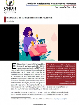 Día Mundial de las Habilidades de la Juventud