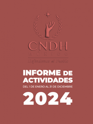 Informe Anual de Actividades de la CNDH 2024
