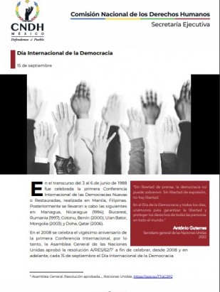 Día Internacional de la Democracia