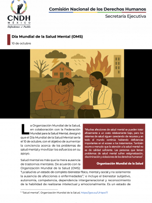 Día Mundial de la Salud Mental (OMS)
