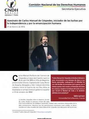 Asesinato de Carlos Manuel de Céspedes, iniciador de las luchas por la independencia y por la emancipación humana