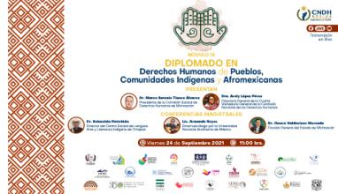 Modulo IX Diplomado en DDHH de Pueblos, Comunidades Indígenas y Afromexicanas
