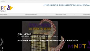 Informe del Mecanismo Nacional de Prevención de la Tortura 2018